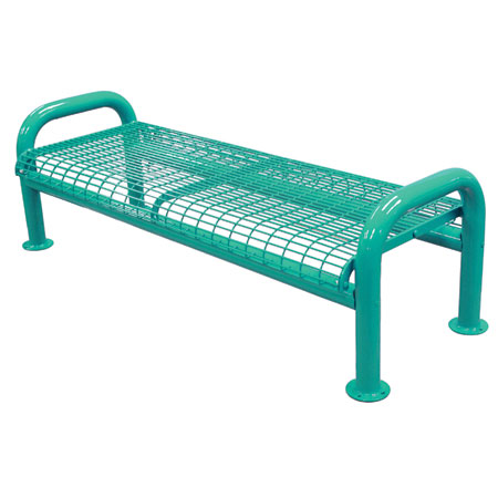 U-Leg Wire Bench | Backless